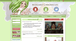 Desktop Screenshot of midgardchronicles.com